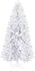 Prextex 6 Feet White Christmas Tree - Premium Artificial for sale  Delivered anywhere in UK