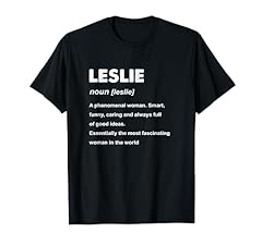 Leslie name shirt for sale  Delivered anywhere in USA 