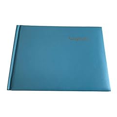 Blue autograph book for sale  Delivered anywhere in UK
