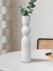 White tall vases for sale  Delivered anywhere in UK
