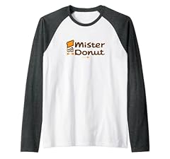 Mister donut raglan for sale  Delivered anywhere in USA 