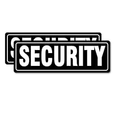 Security sign magnets for sale  Delivered anywhere in UK