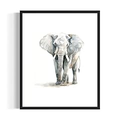 Elephant watercolor poster for sale  Delivered anywhere in USA 
