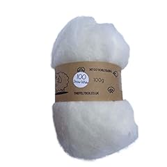Carded wool felting for sale  Delivered anywhere in UK