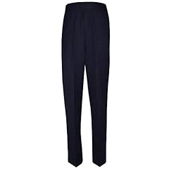 Kids Boys Pull Up School Uniform Full Length Trousers for sale  Delivered anywhere in UK