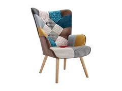 Unique fauteuil patchwork d'occasion  Livré partout en France