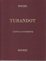 Turandot vocal score for sale  Delivered anywhere in UK