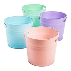 Pastel plastic bucket for sale  Delivered anywhere in USA 