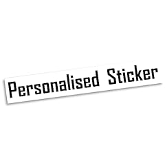 Custom text sticker for sale  Delivered anywhere in UK