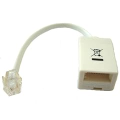 Rj11 telephone adapter for sale  Delivered anywhere in Ireland