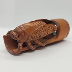 Boxwood netsuke grasshopper for sale  Delivered anywhere in UK