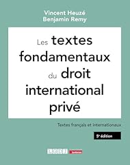 Textes fondamentaux droit d'occasion  Livré partout en France