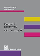 Manuale diritto penitenziario usato  Spedito ovunque in Italia 