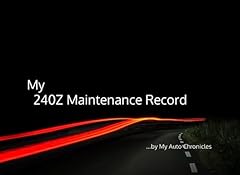 240z maintenance record for sale  Delivered anywhere in UK