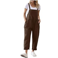 Dungarees women cotton for sale  Delivered anywhere in UK