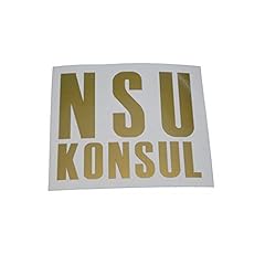 Nsu konsul schriftzug gebraucht kaufen  Wird an jeden Ort in Deutschland