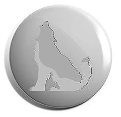 Hippowarehouse wolf badge for sale  Delivered anywhere in UK
