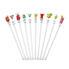 Colorful acrylic swizzle for sale  Delivered anywhere in USA 