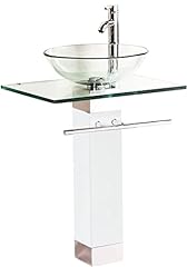 Modern glass sink for sale  Delivered anywhere in USA 