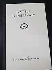 Axtell genealogy 1945 for sale  Delivered anywhere in USA 