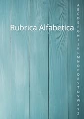 Rubrica alfabetica quaderno usato  Spedito ovunque in Italia 