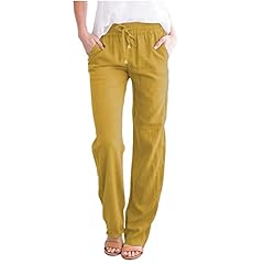 Linen pants women for sale  Delivered anywhere in USA 