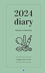 2024 diary sunday for sale  Delivered anywhere in UK