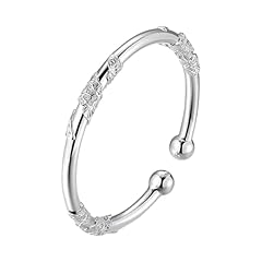 Silver bracelet bangle for sale  Delivered anywhere in UK