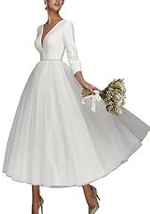 Tea length satin for sale  Delivered anywhere in USA 