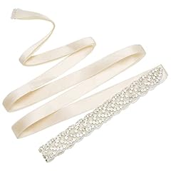 Jeesblsy rhinestone sash for sale  Delivered anywhere in UK