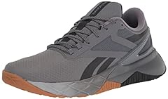 Reebok Men's Nanoflex Cross Trainer, Pure Grey/Black, for sale  Delivered anywhere in USA 