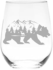 Bear stemless wine for sale  Delivered anywhere in USA 
