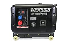 Warrior 6.25kva diesel for sale  Delivered anywhere in UK