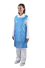 Blue disposable aprons for sale  Delivered anywhere in UK