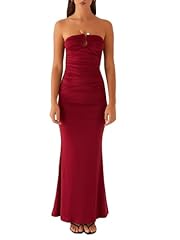 Women strapless bodycon for sale  Delivered anywhere in USA 