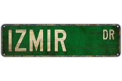 Straßenschild izmir izmir gebraucht kaufen  Wird an jeden Ort in Deutschland