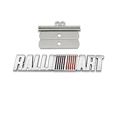 Chrome metal ralliart for sale  Delivered anywhere in UK