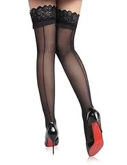 Comeondear black seamed for sale  Delivered anywhere in UK