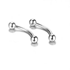 2pcs surgical steel for sale  Delivered anywhere in UK