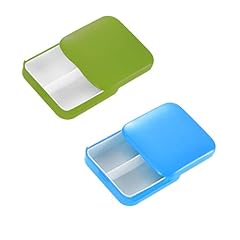 Tablettenbox 2pcs fächer gebraucht kaufen  Wird an jeden Ort in Deutschland