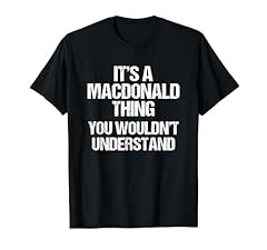 Macdonald thing macdonald for sale  Delivered anywhere in UK