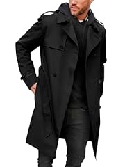 Pretifeel mens trench for sale  Delivered anywhere in USA 