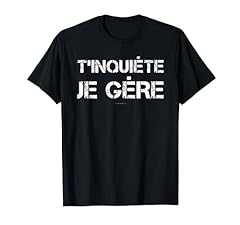 Inquiète tee shirt d'occasion  Livré partout en France