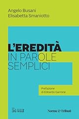 Eredità parole semplici usato  Spedito ovunque in Italia 