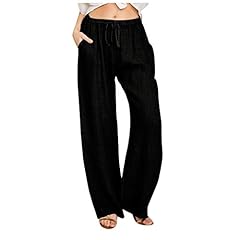 Ladies linen trousers for sale  Delivered anywhere in UK