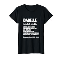 Isabelle shirt humoristique d'occasion  Livré partout en France