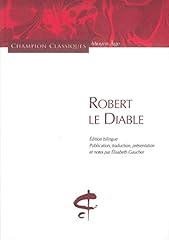 Robert diable edition d'occasion  Livré partout en Belgiqu