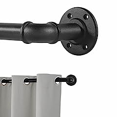Black curtain poles for sale  Delivered anywhere in Ireland