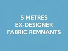Fabric remnants designer for sale  Delivered anywhere in UK