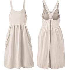 Cotton linen apron for sale  Delivered anywhere in USA 